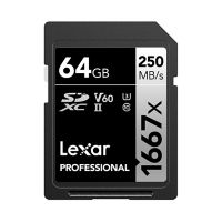 Memoria SD 1667x Professional V60 64GB 4K UHD