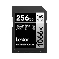 Lexar Memoria SD 1066x Professional V30 256GB 4K UHD