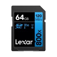 Lexar Memoria SD 800x Blue V30 64GB