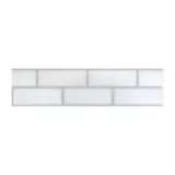 Brick Mattone Bianco 40 X 10 cm X 24 Unidades