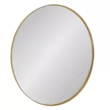 Espejo Decorativo Circular Dorado 60cm