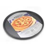 Bandeja Molde Redonda para Pizza 37 x 1.5 cm Press 77110 Gris