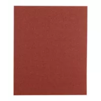 Lija Grano 36 Roja 80 23cm x 28 cm Con Respaldo de Tela