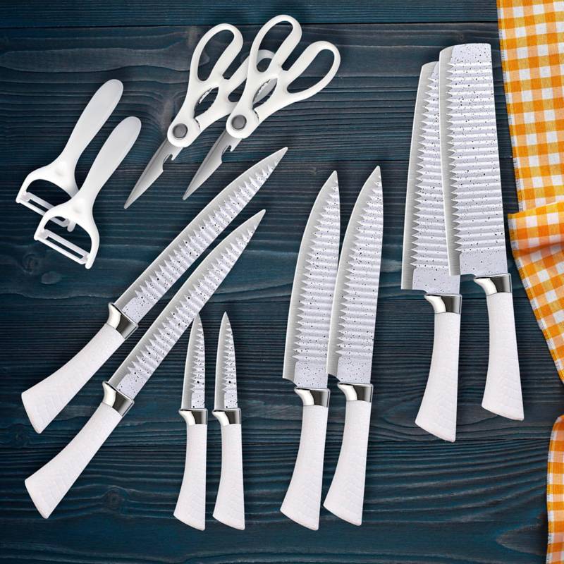 Set de Cuchillos Master Chef con funda de mezclilla/reno, Empresas CTM