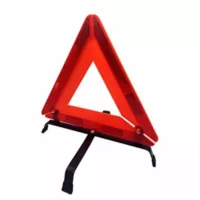Max Security Senal Triangular Soporte Metalico