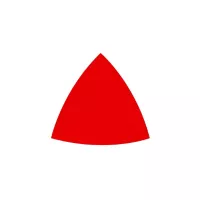 Papel de Lija Triangular Grano 120 de 7.93 cm