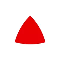 Papel de Lija Triangular Grano 80 de 7.93 cm