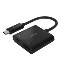Adaptador Usb C a HDMI con Carga Hasta 100W Usb C Negro