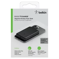 Belkin Batería Externa Magnética 2.5K Power Bank Compatible con Magsafe 5W para Iphone 12/13 Negro