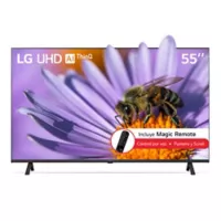 LG Televisor 55 Pulgadas 4K-UHD AI THINQ 55UR8750PSA Negro