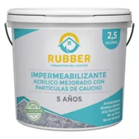 Impermeabilizante Cubierta Rubber 5 años 2.5 Gl