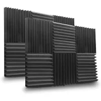 Espuma Acústica para Aislamiento Sonido Pyle-Pro X 12 Unidades