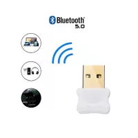 Perduoutlet Transmisor y Receptor Bluetooth 5.0 Blanco