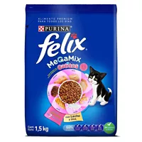 Alimento Seco Para Gatito Felix Megamix 1.5kg