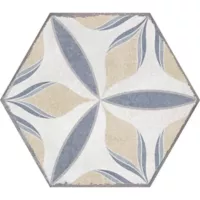 Piso Pared Hexagono Celta Multicol Cu 23.2x26.8 cm