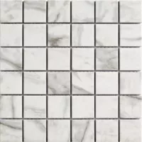 Mosaico Atrio Blanco 5x5 Antislip 30x30 cm color blanco