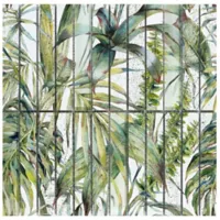 Mosaico Selva Green 30x30 cm color verde