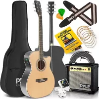 Pylepro Kit Guitarra y Amplificador Acústica