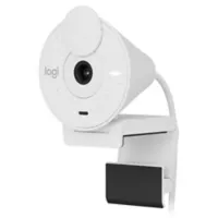 Logitech Cámara Brio 300 Full HD 1080p Rightlight 2 Usb-c Blanca