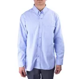 Camisa Oxford Azul T/l Paqx6