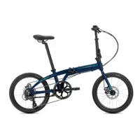 Bicicleta Plegable Tern B8 Azul Básica + Casco Street Onyx Solid