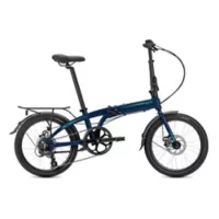 Tern Bicicleta Plegable Tern B8 Con Guardabarros + Parrilla Azul
