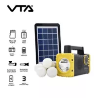 Vta Kit Multifuncional de Carga Solar y Usb Vta