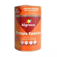 Kit Epoxica Base Solvente Algreco Gris Galon + 1/4 Catalizador Epoxico