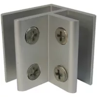 Conector 90° Aluminio Division Oficina