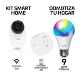 Kit Smart Home Domotiza Tu Hogar Con Vta+ (camara Fija Fullhd 1080p + Toma + Bombillo)
