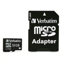 Verbatim MP MEMORIA MICRO SD 32GB CLASE 4 CON ADA