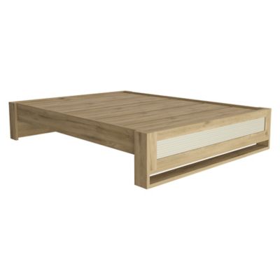 Base Cama Dividida Tamaño Doble en Madera, 140 x 190 cm Dormilandia  DORMILANDIA