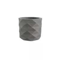 Matera Lira de Cemento 6x6.5 cm Gris