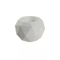 Matera Laia de Cemento 7.5x6.5 cm Blanco
