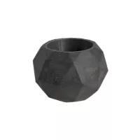 Matera Laia de Cemento 7.5x6.5 cm Oscuro