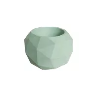 Matera Laia de Cemento 7.5x6.5 cm Verde Menta