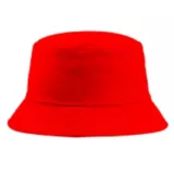 Gorro Pescador Pesquero Bucket Hat Militar Hombre Mujer Viaje Gorra Rojo