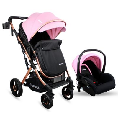 Bambino - Coche Bebe Paseador Travelsystem Silla 3en1 Plegable