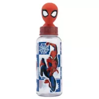 Botella Figura 3D Spiderman 560ml
