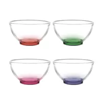 Set X 4 Bowl Fondo Color Neon 453ml