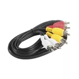 Cable Auxiliar de Audio y Video 1.8 m Fulgore Resistente