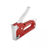 Grapadora Manual Roja Grapas Largo 4 mm a 8 mm Toolcraft