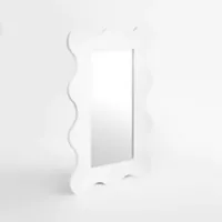 Espejo Ondulado Positivo - Blanco - 41 x 61 Cm Homus