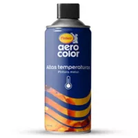 Aero color Altas Temperaturas Negro Brillante 300 ml