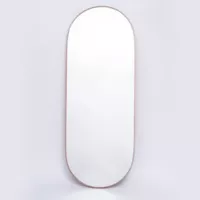 Espejo Ovalado 70x170 cm Cobre