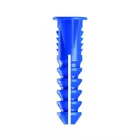Tarugo de Plástico Azul con Tornillo N. 8 A 10