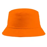 Gorro Pescador Pesquero Bucket Hat Militar Hombre Mujer Viaje Gorra Naranja