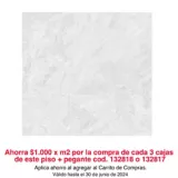 Piso Cerámico Versilia Gris Cara Diferenciada 51x51 Cm Caja 1.82 m2 Corona