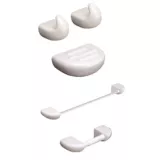 Kit x 5 piezas accesorios Allegro Blanco