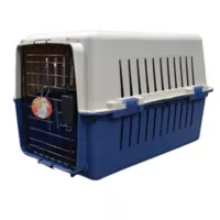 Guacal Importado Para Mascotas Azul Oscurro 60*40*41Cm